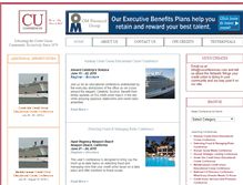 Tablet Screenshot of cuconferences.com